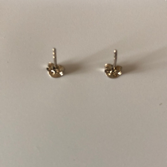 Opal Stud Earrings - Silver - Picture 3 of 4